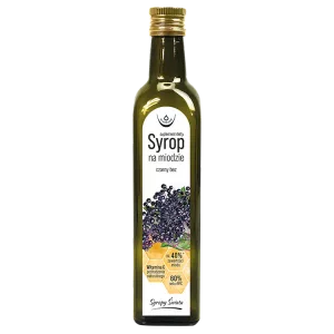 Syrop na miodzie czarny bez - KRÓTKA DATA, 250 ml