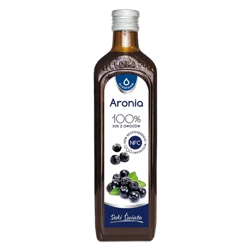 Aronia - 100% sok NFC z owoców aronii, 490 ml