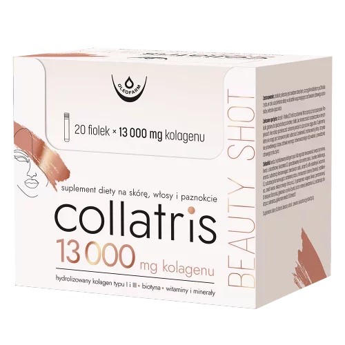 Zestaw Collatris Beauty SHOT 13 000, 20 fiolek