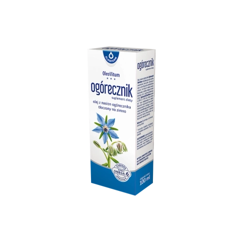 Olej z ogórecznika OleoVitum, 100 ml