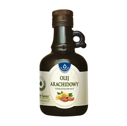 Olej arachidowy nierafinowany, 250 ml