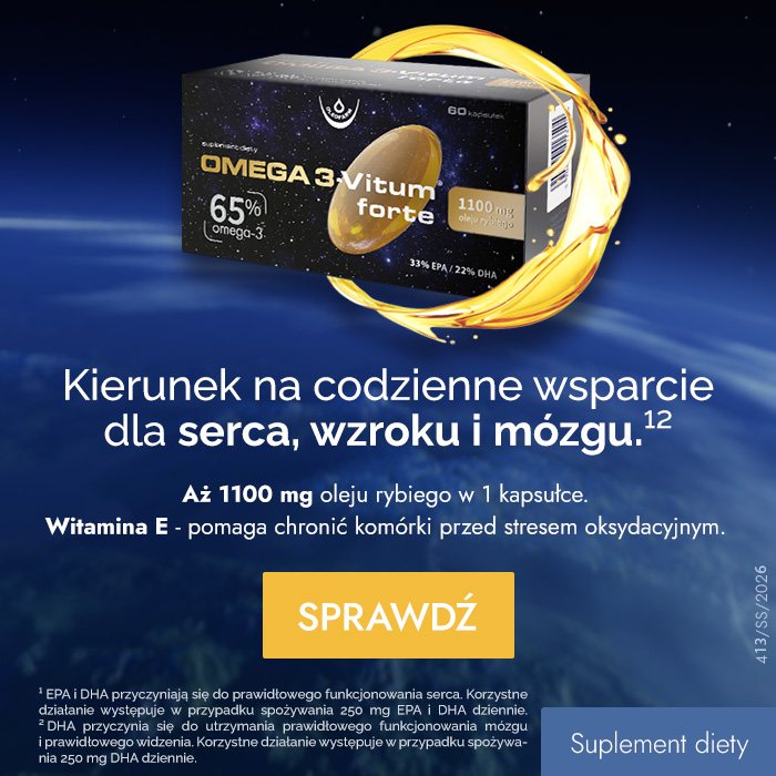 Nowe opakowanie Omega 3 Vitum Forte