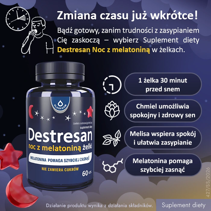 Promocja Destresan 60 szt
