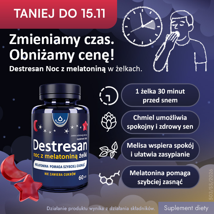 Promocja Destresan 60 sztuk