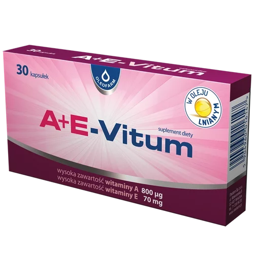 A+E-Vitum – witaminy A i E, 30 kapsułek