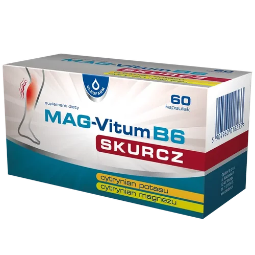 MAG-Vitum B6 SKURCZ, 60 kapsułek