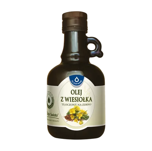 Olej z wiesiołka tłoczony na zimno, 250 ml