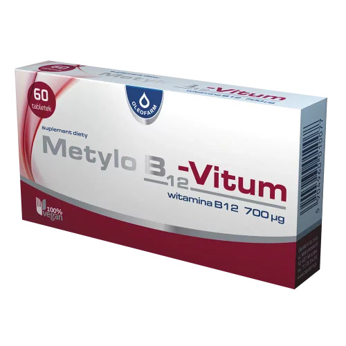 Metylo B12-Vitum, 60 tabletek