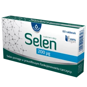 Selen 200 µg, 60 tabletek