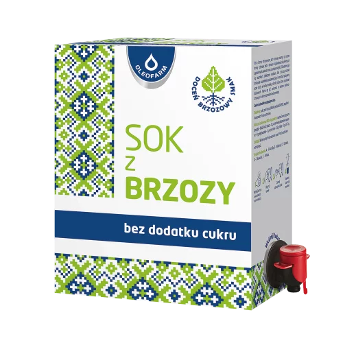 Sok z brzozy, bez dodatku cukru, 3000 ml