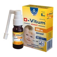 D-Vitum witamina D 600 j.m. aerozol, 6ml