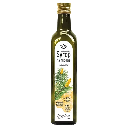 Syrop na miodzie pędy sosny, 250 ml