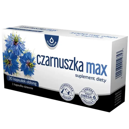 Czarnuszka MAX - 30 kapsułek