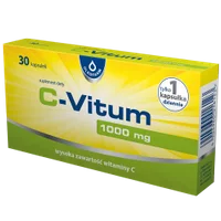 C-Vitum Witamina C 1000 mg, 30 kapsułek