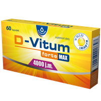 D-Vitum forte Max 4000 j.m. – 60 kaps.