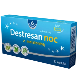 Destresan noc z melatoniną, 30 kapsułek