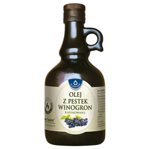 Olej z pestek winogron rafinowany, 500 ml