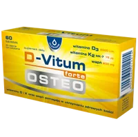 D-Vitum forte Osteo, 60 tabletek