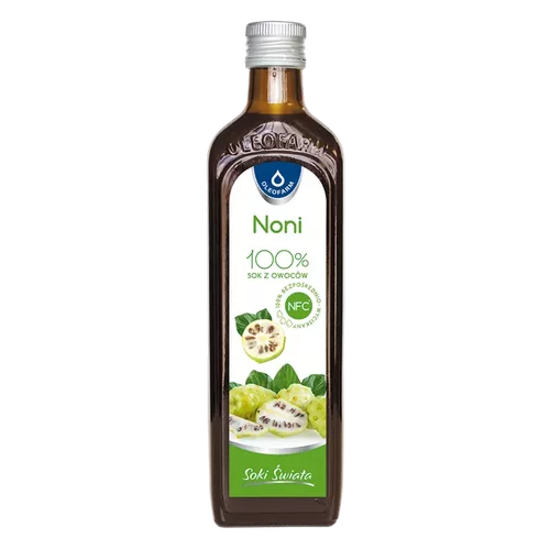 Noni 100% sok z owoców noni, 490 ml