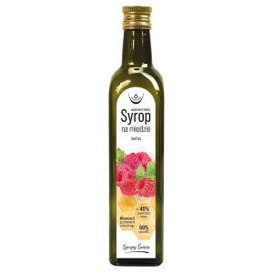 Syrop na miodzie malina, 250 ml