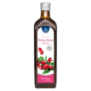Dzika róża - sok z dzikiej róży z naturalną witaminą C, 490 ml