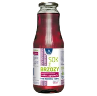 Sok z brzozy z dodatkiem koncentratu soku z granatu, 990 ml