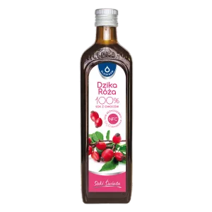 Dzika Róża 100% sok z owoców dzikiej róży, 490 ml