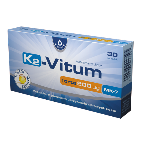 K2-Vitum forte 200 μg, 30 kapsułek