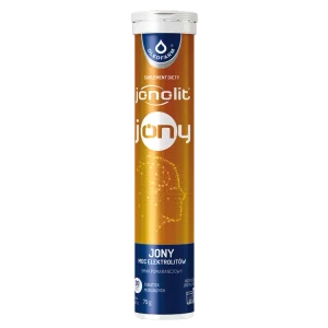 Jonolit Jony - elektrolity w tabletkach, 20 tabletek musujących