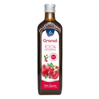 Granat 100% sok z owoców granatu, 490 ml