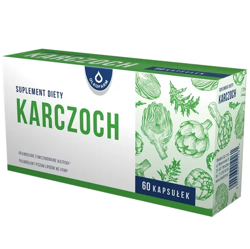 Karczoch, 60 kapsułek