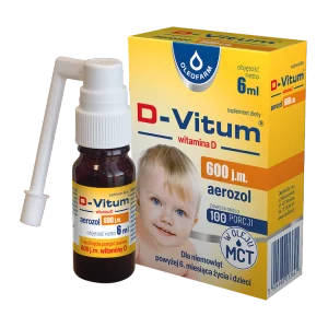 D-Vitum witamina D 600 j.m. aerozol, 6ml