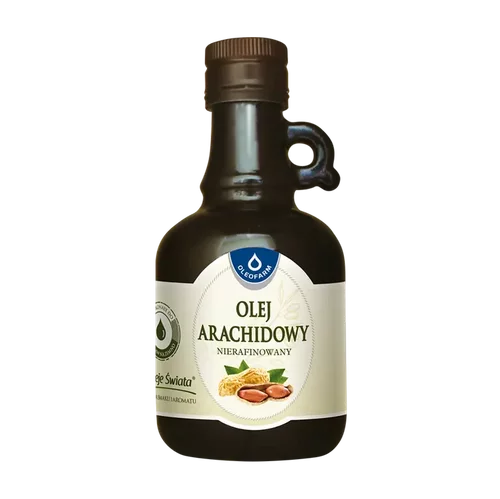 Olej arachidowy nierafinowany, 250 ml