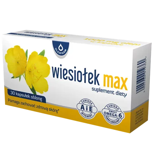 Wiesiołek MAX - 30 kapsułek