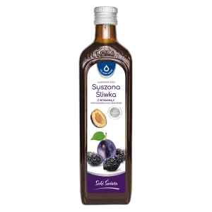 Suszona śliwka - sok z suszonych śliwek z naturalną witaminą C, 490 ml