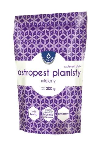 Ostropest plamisty, mielony, 200g