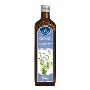 LinumVital® - olej lniany tłoczony na zimno, 500 ml