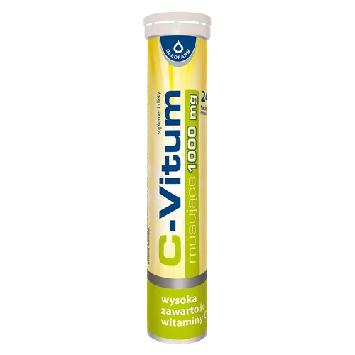 C-Vitum witamina C 1000 mg, tabletki musujące