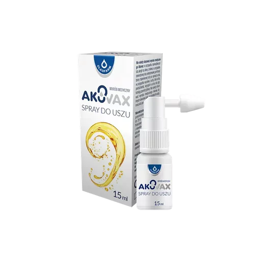 Akuvax spray do uszu 15 ml