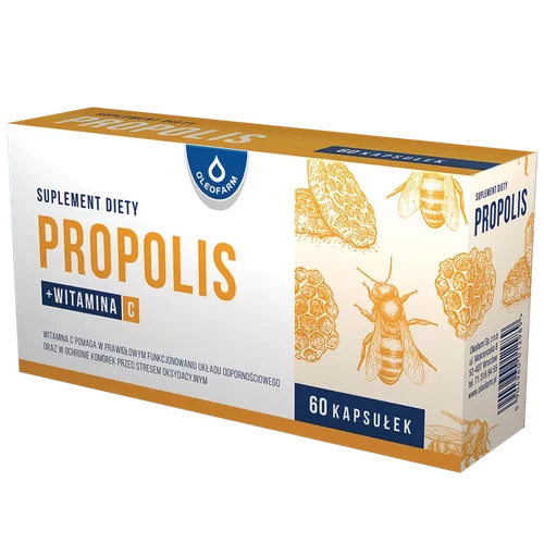 Propolis, 60 kapsułek