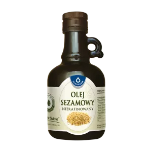 Olej sezamowy nierafinowany, 250 ml