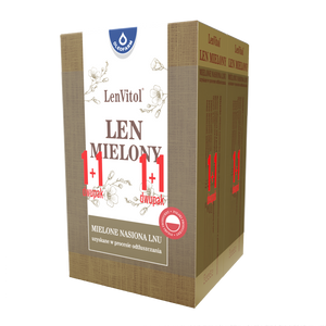 LenVitol® - len mielony - dwupak, 200g + 200g