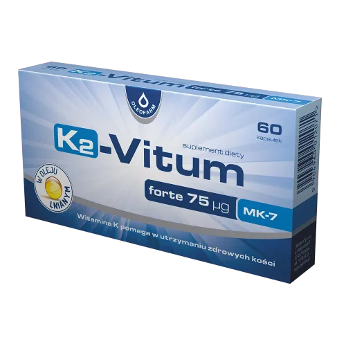 K2-Vitum forte 75 μg, 60 kapsułek