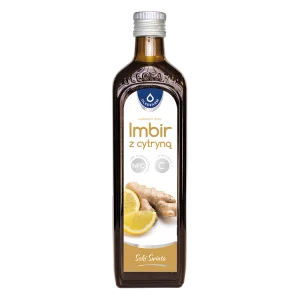 Imbir z cytryną - sok z imbiru i cytryny z witaminą C, 490 ml