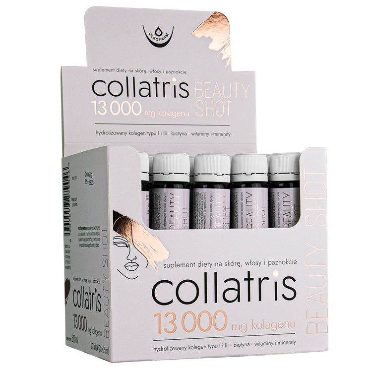 Zestaw 20 x Collatris Beauty SHOT 13000 mg