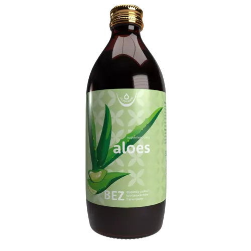 Aloes, sok z aloesu zwyczajnego, 500 ml