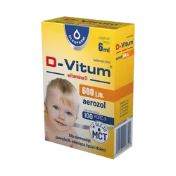 D-Vitum witamina D 600 j.m. aerozol, 6ml